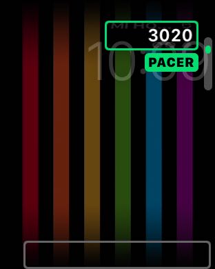 Pacer Apple Watch complication steps concept