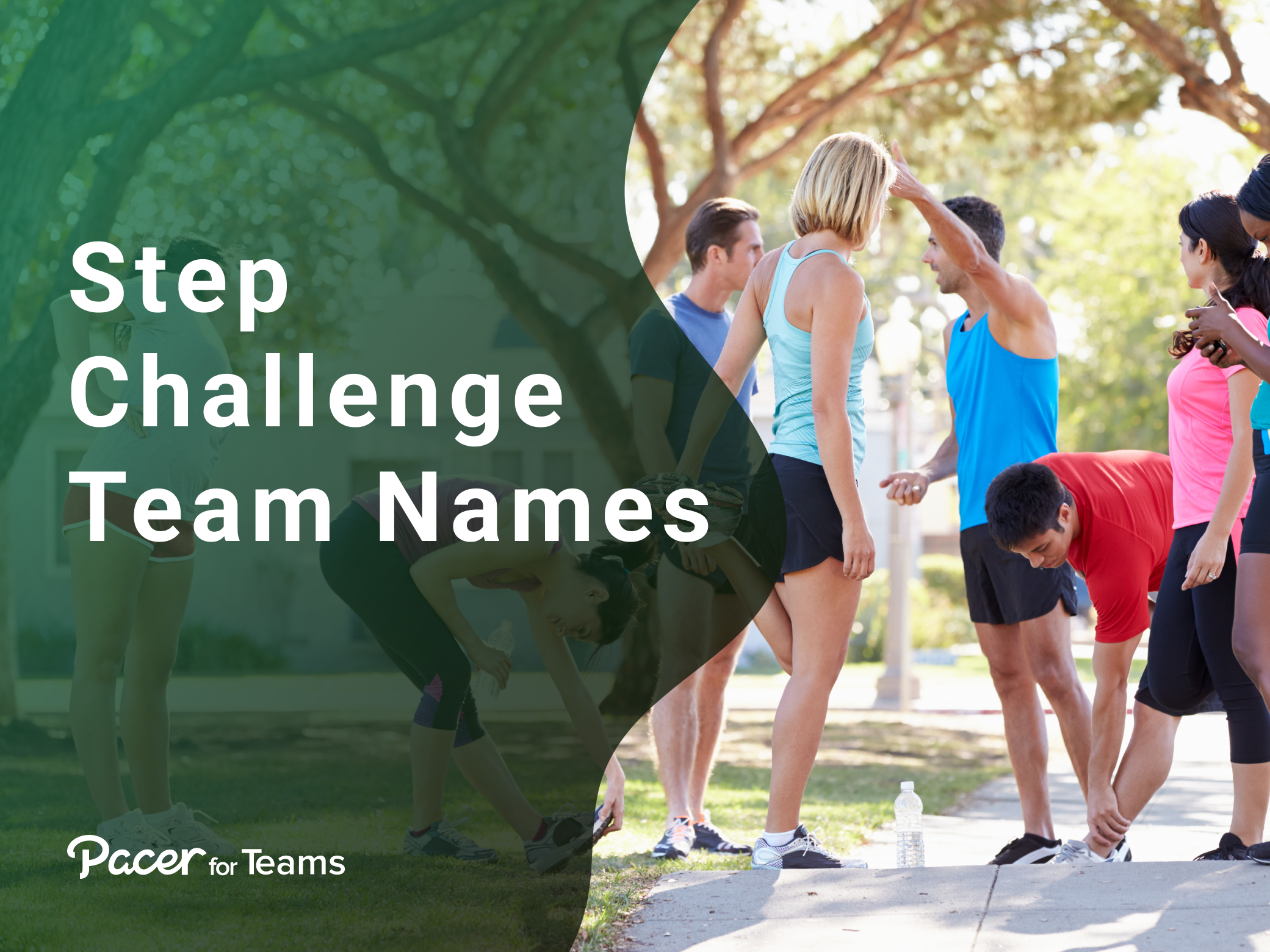 step challenge team names